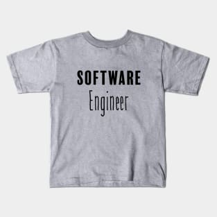 Software Engineer Kids T-Shirt